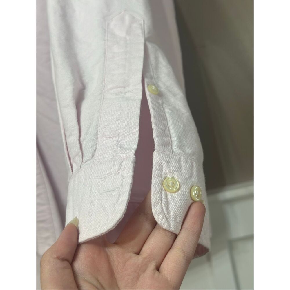 Vintage Ralph Lauren Classic Light Pink Button Up Long Sleeve Shirt Men's - Picture 3 of 11